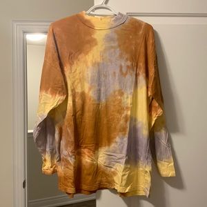 Free People tie dye long sleeve